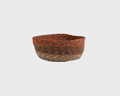 Swirling Sari Basket (Lg) Asst Colors