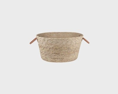 Palm Leaf Laundry Basket - Pick Up Only