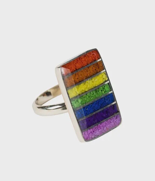 Rainbow Banner Ring