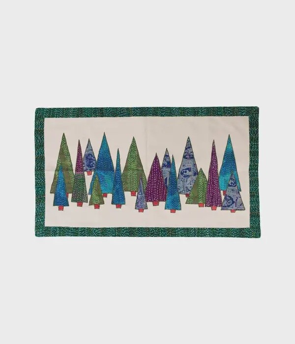 Kantha Forest Wall Hanging