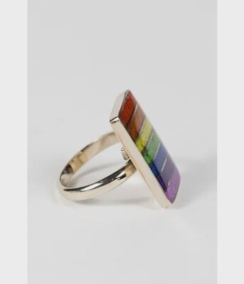 Rainbow Banner Ring