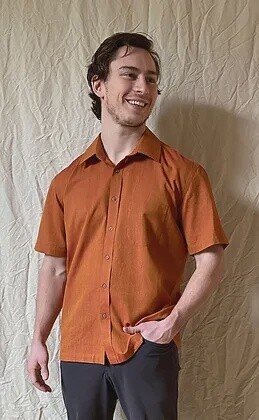 Chili Handloom Short Sleeve Slimmer Fit Shirt