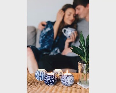 Flowering Tea Light Holder Asst