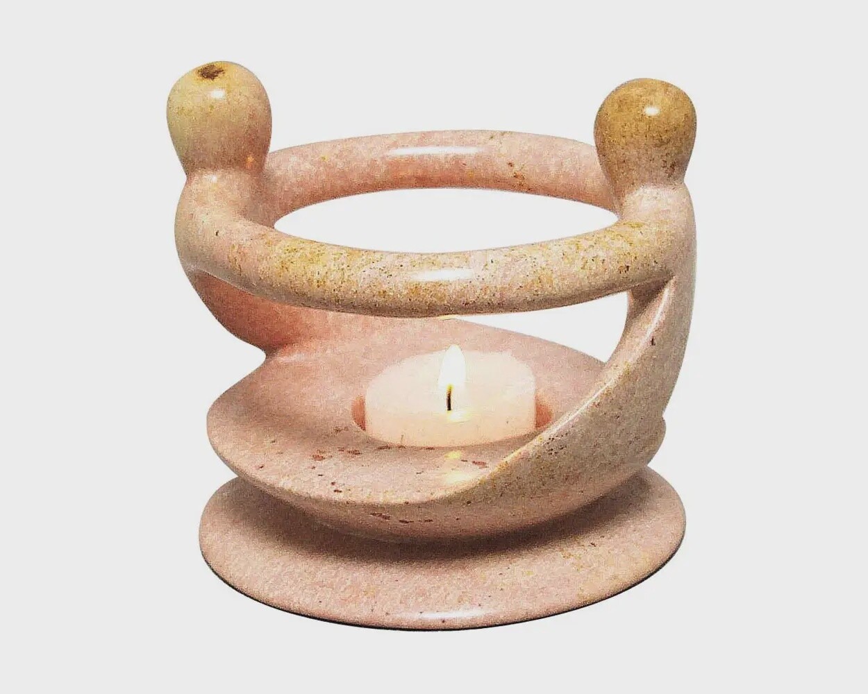 Unity Kisii Stone Candleholder