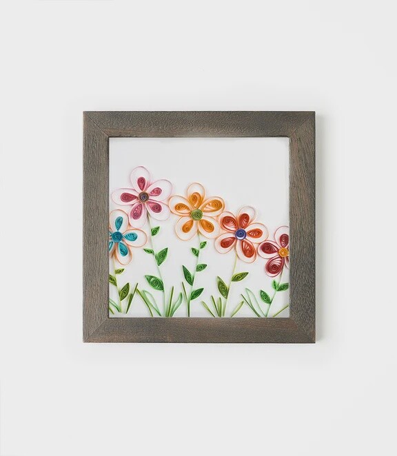Wood Frame For Quilling Card - 3 varieties, Color: Light Brown 6x6