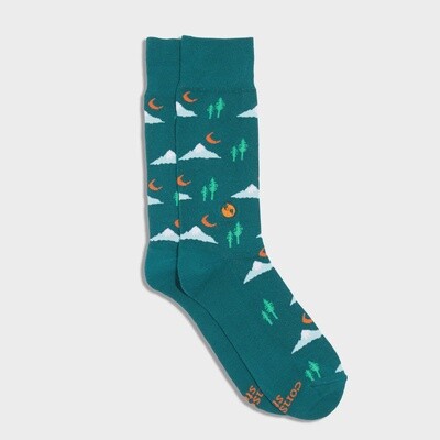 Discovery Socks that Protect our Planet (Green Mountains)