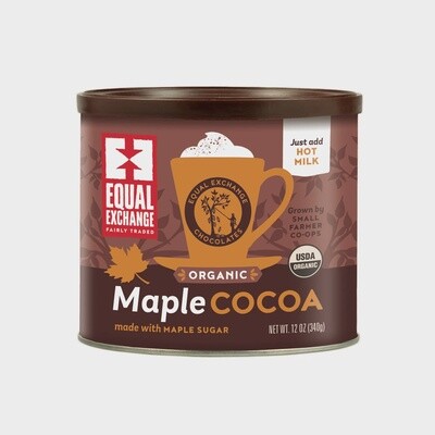 Organic Maple Cocoa Mix, 12oz can