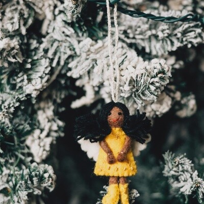 Marigold Angel Ornament