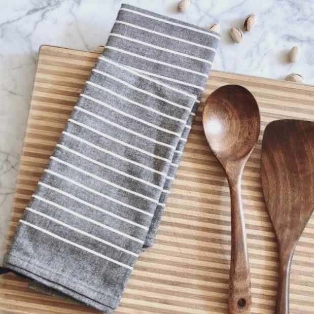 Gray Tea Towels set of 2