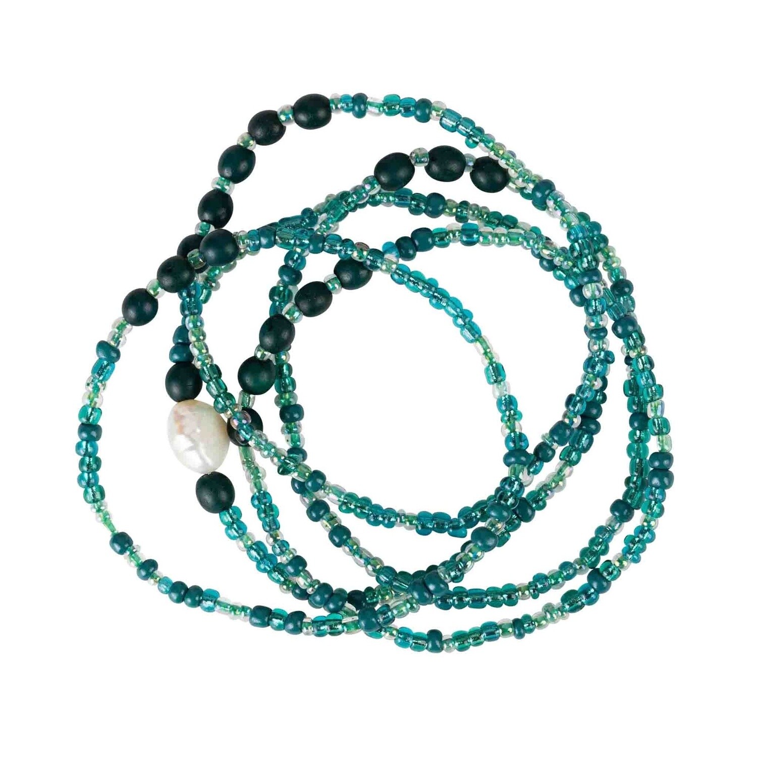 Alba Pearl Seed Bracelet Set