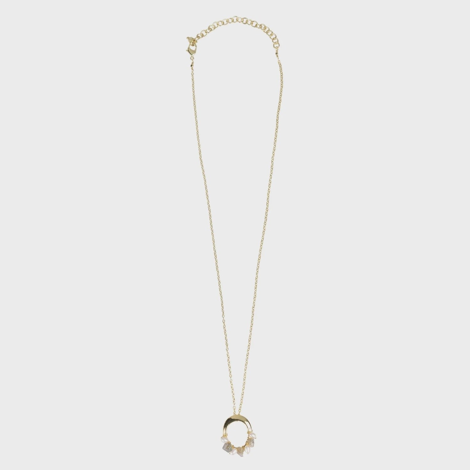 Moti Mini Pearl Pendant Necklace