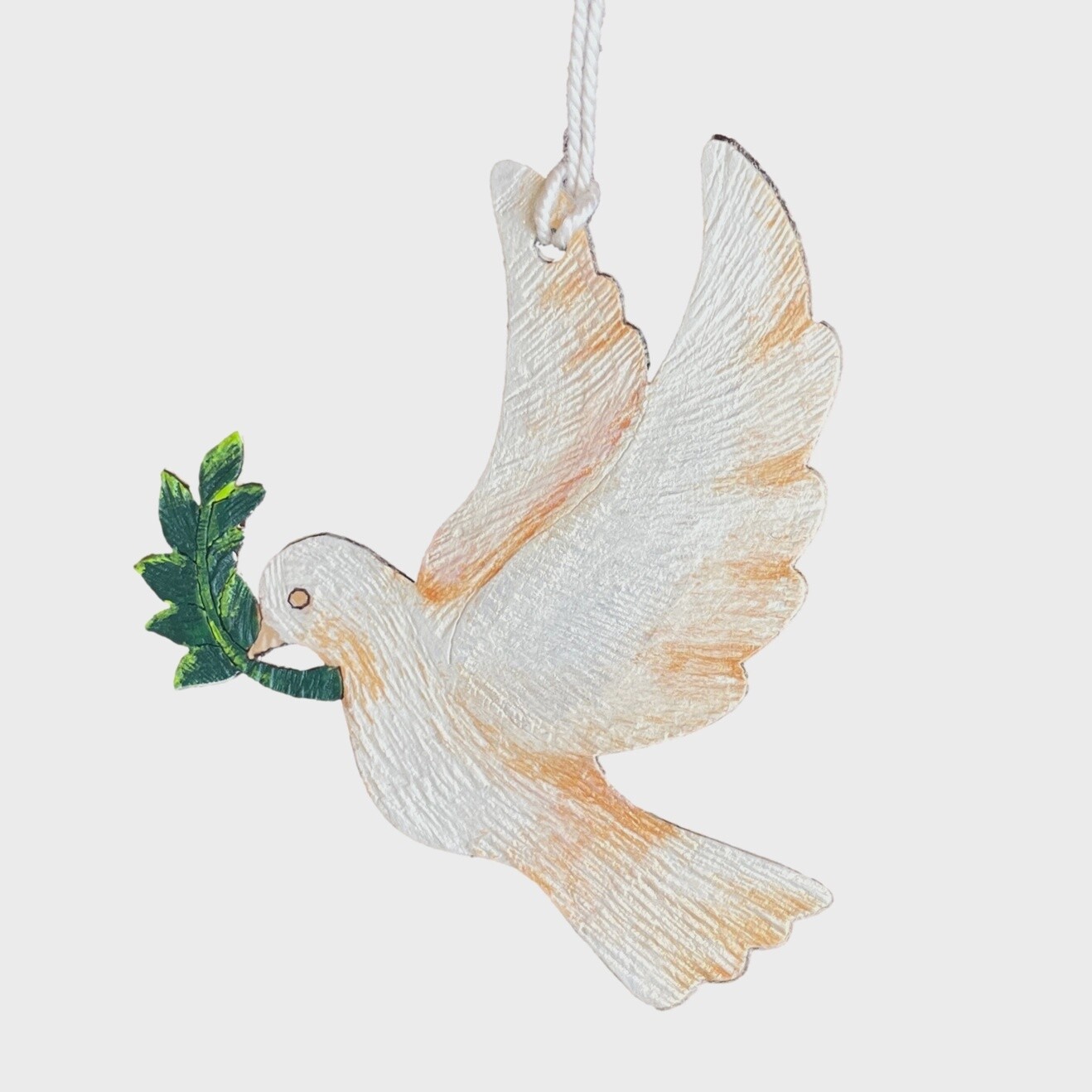 Peace Dove Gourd Ornament