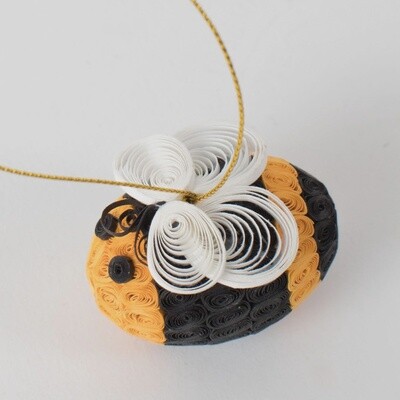Quilled Bee Ornament