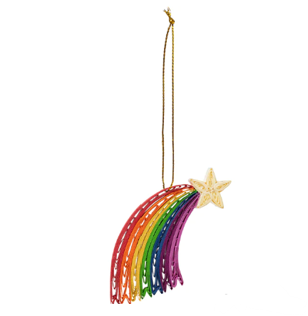 Quill Rainbow Ornament