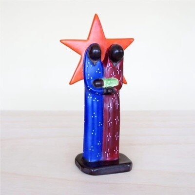 Colorful Star Nativity