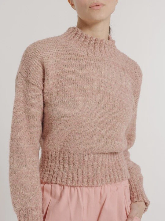 Claudia Sweater - Pincushion Pink, Size: S