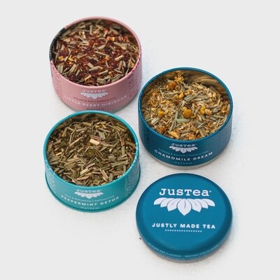 JusTea Herbal Tea Trio