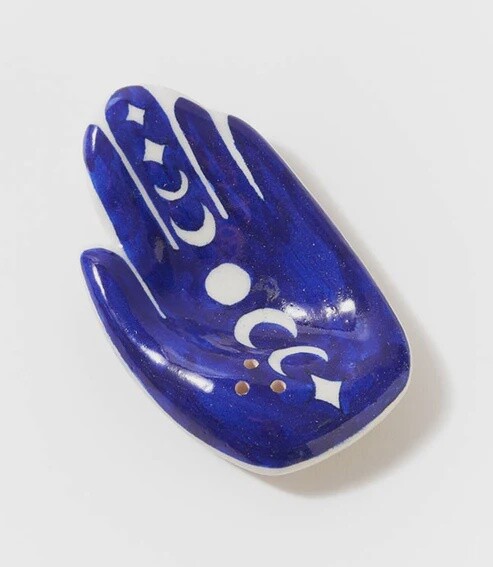Jalini Hamsa Moon Phase Incense Holder
