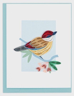 Quilled Decorative Birds Note Card Box Set