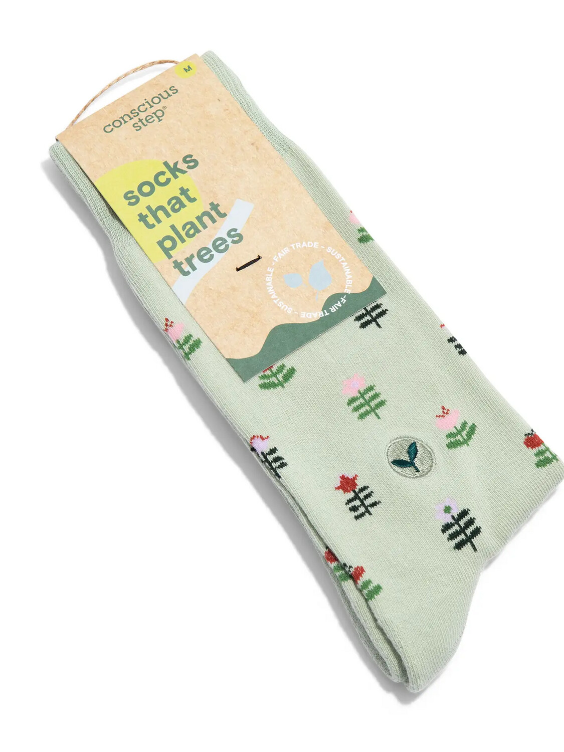 Socks That Plant Trees (Green Tulips)