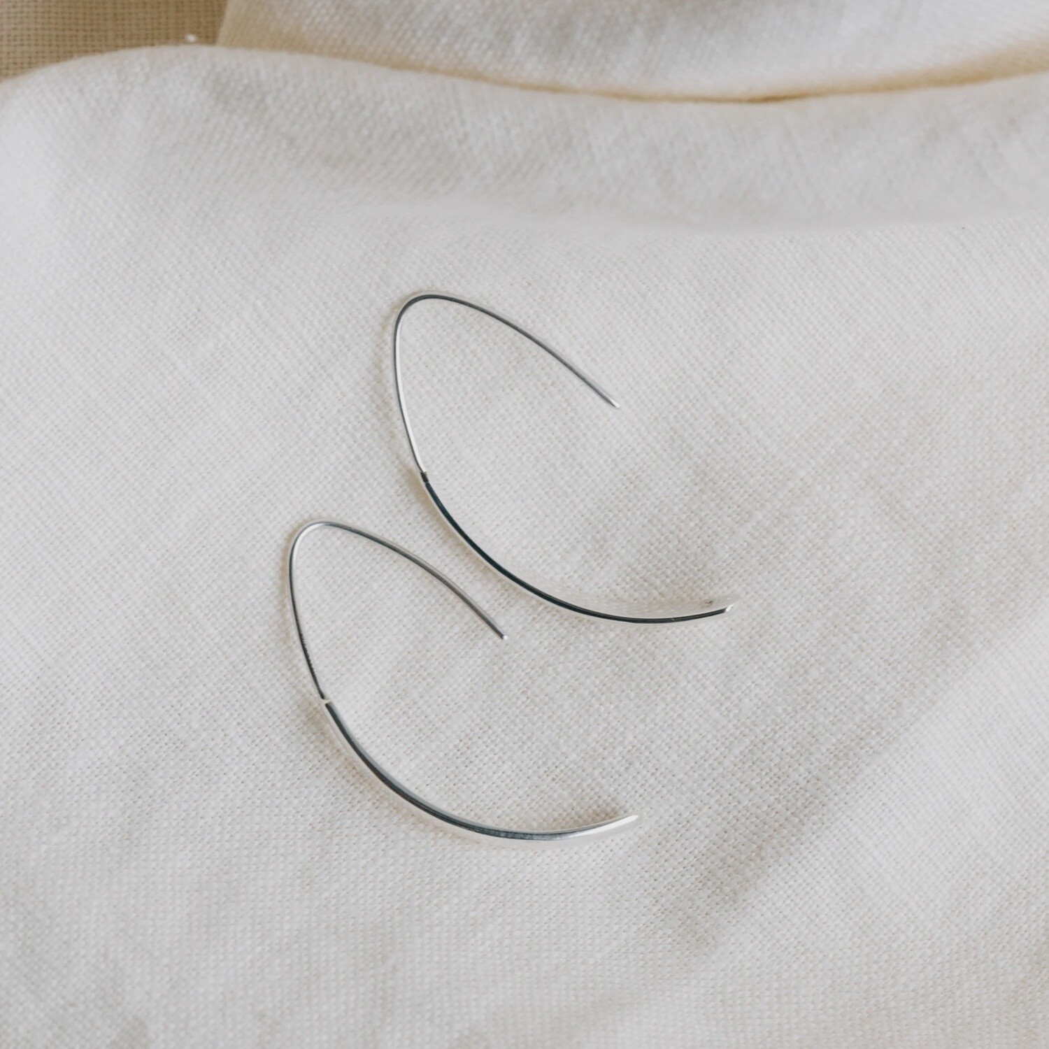 Damini Sterling Silver Teardrop Earrings