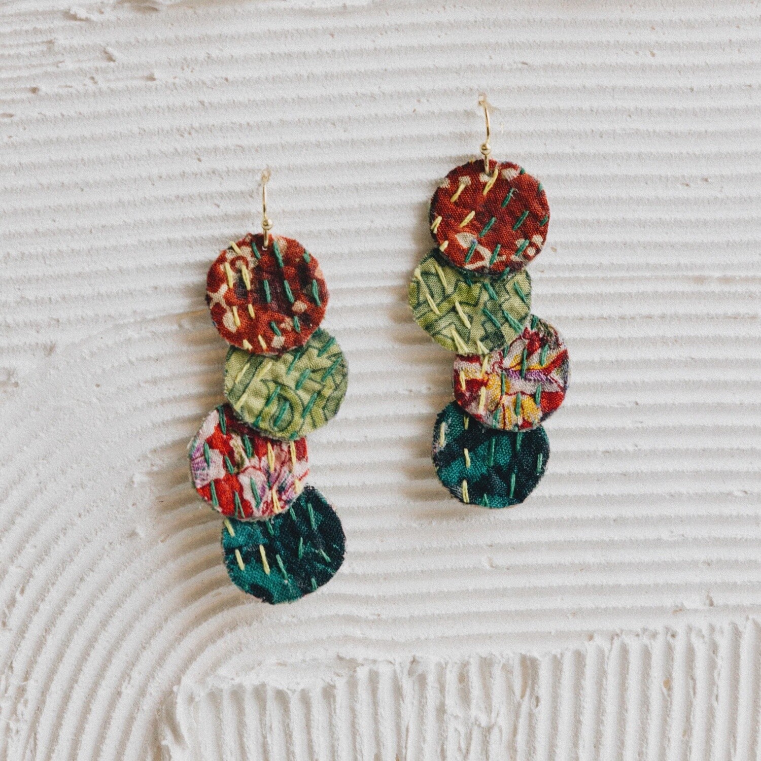 Ria Kantha Dangle Earrings Asst