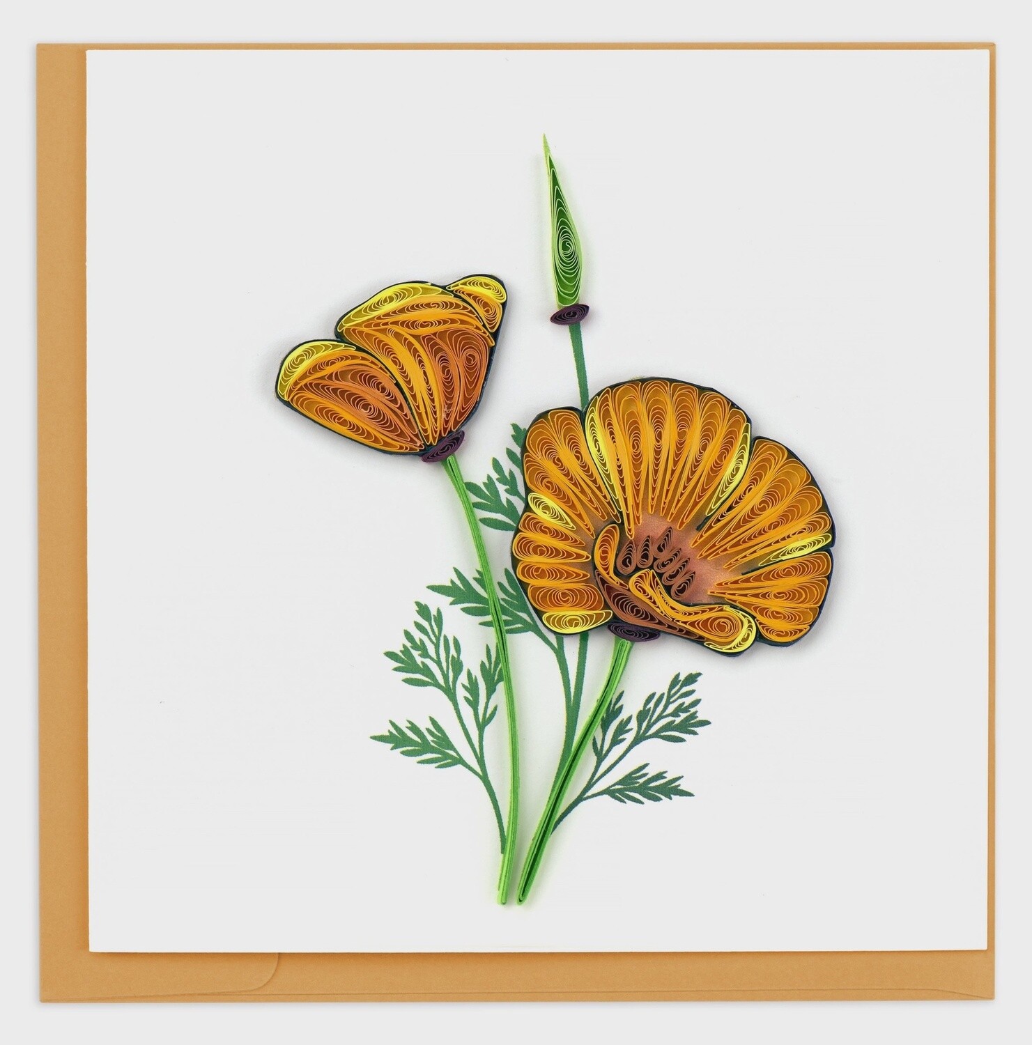 Yellow Poppies Card