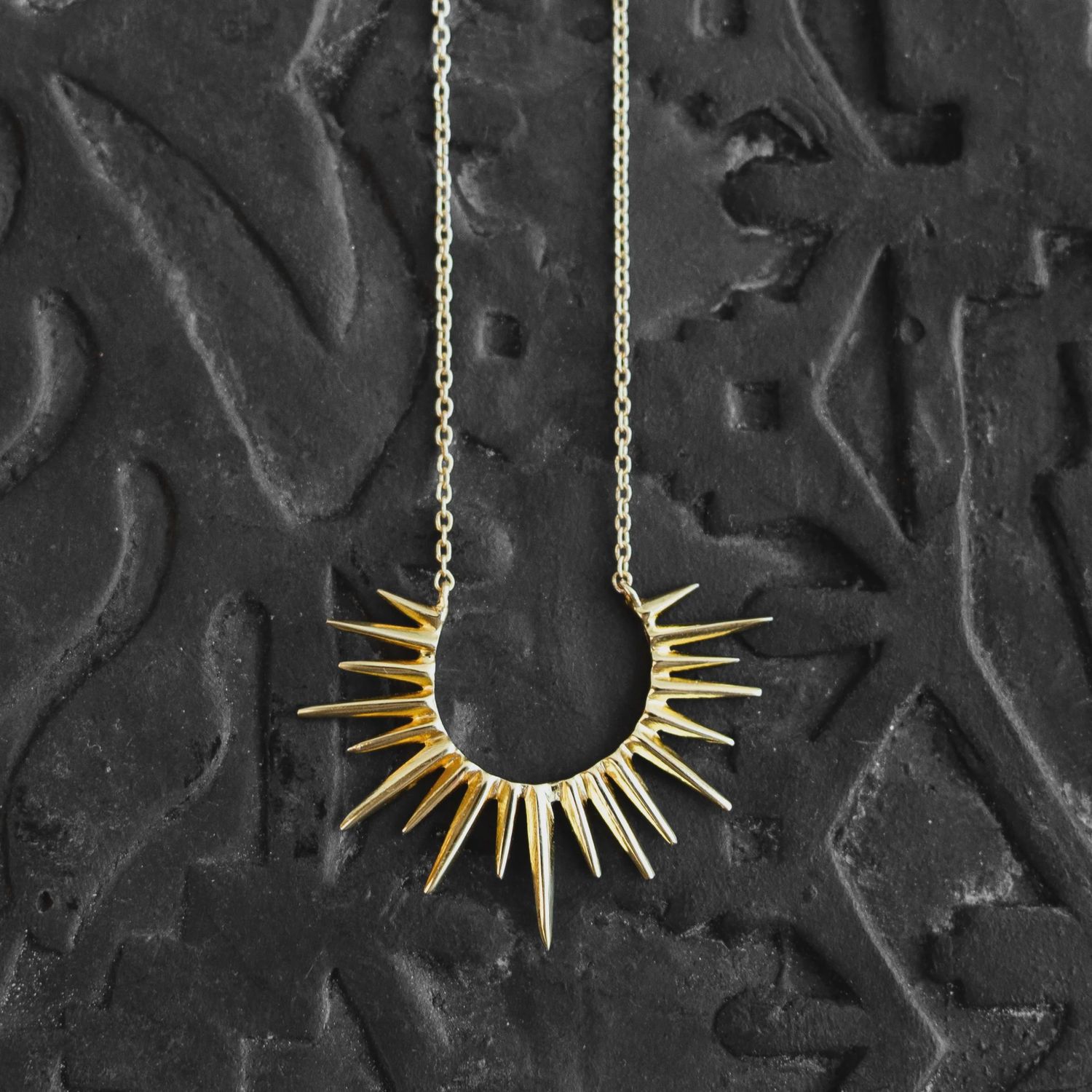Kiranon Sunburst Pendant Necklace