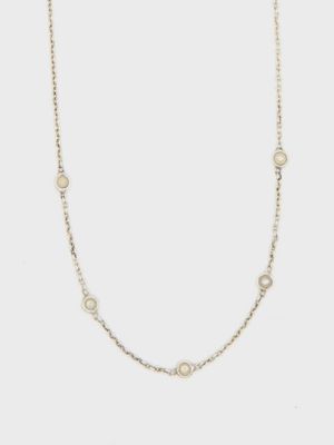 Delicate Pearl Sterling Necklace