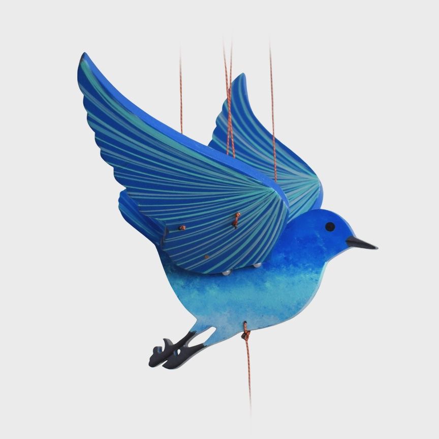 Blue Bird of Happiness