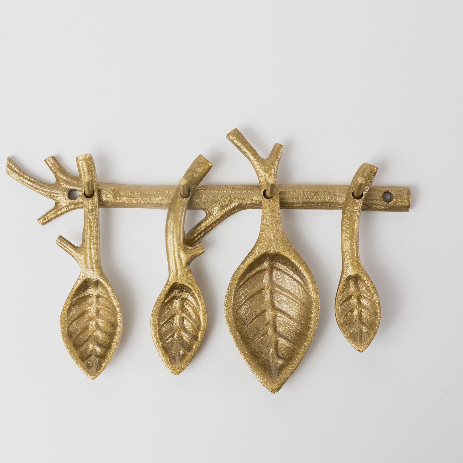 Shikha Measuring Spoons &amp; Holder - Set of 4