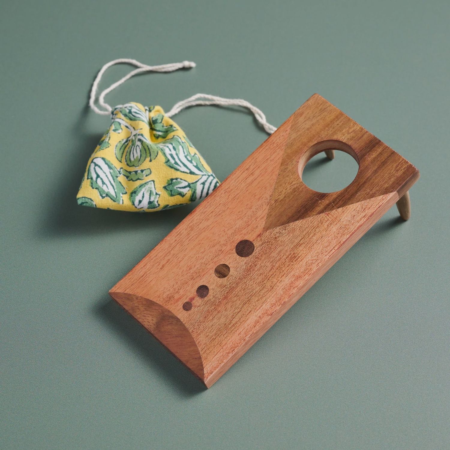 Wood Tabletop Cornhole Game 6x3