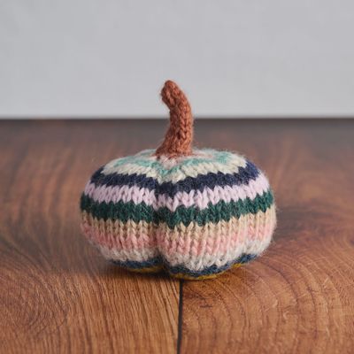 Spices &amp; Stripes Wool Pumpkin