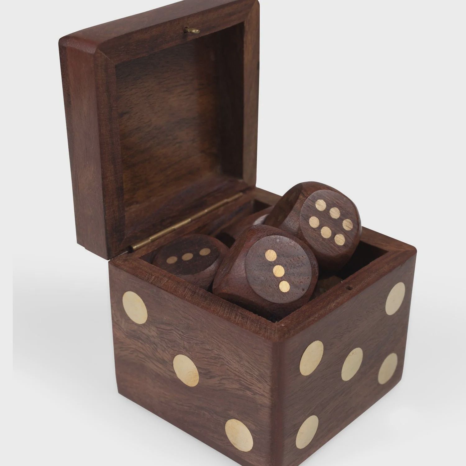 Dice In Dice Box - Set of 6