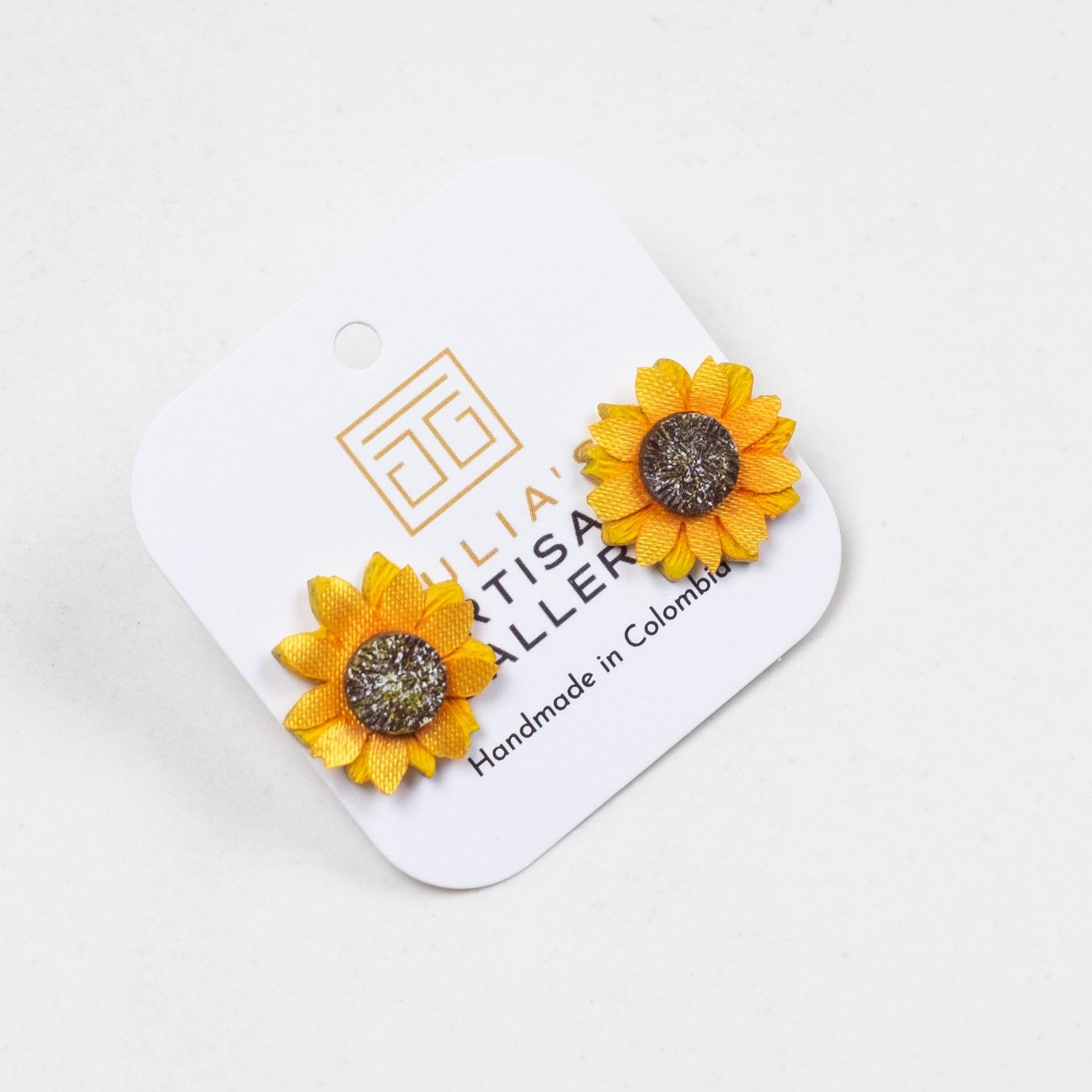 Sunflower Earrings - Small