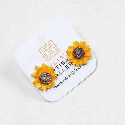 Sunflower Earrings - Small