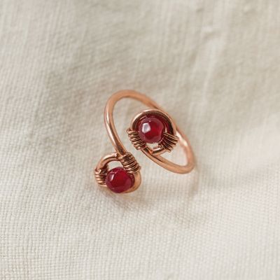 Maite Agate Wrap Ring