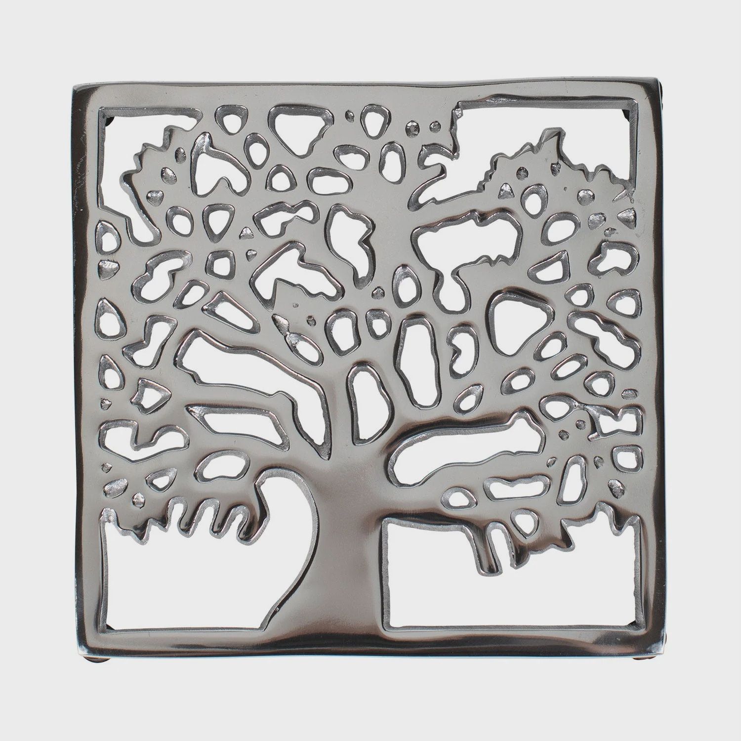 Trivet Tree Aluminum 7.5sq