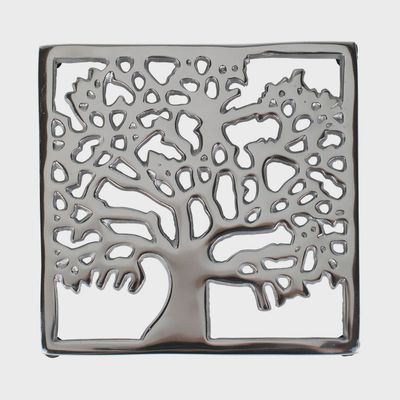 Trivet Tree Aluminum 7.5sq