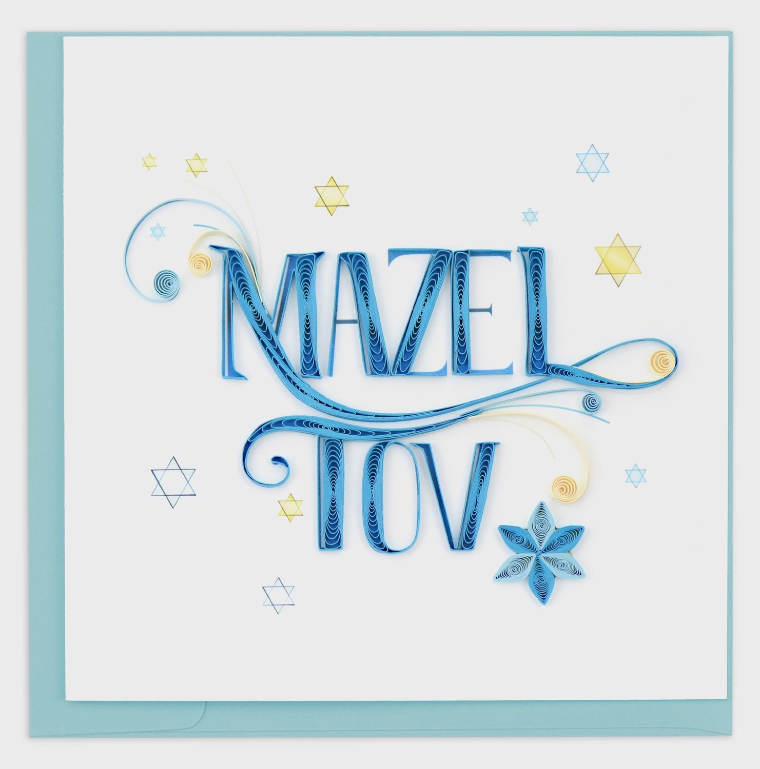 Mazel Tov Celebration Quilling Card