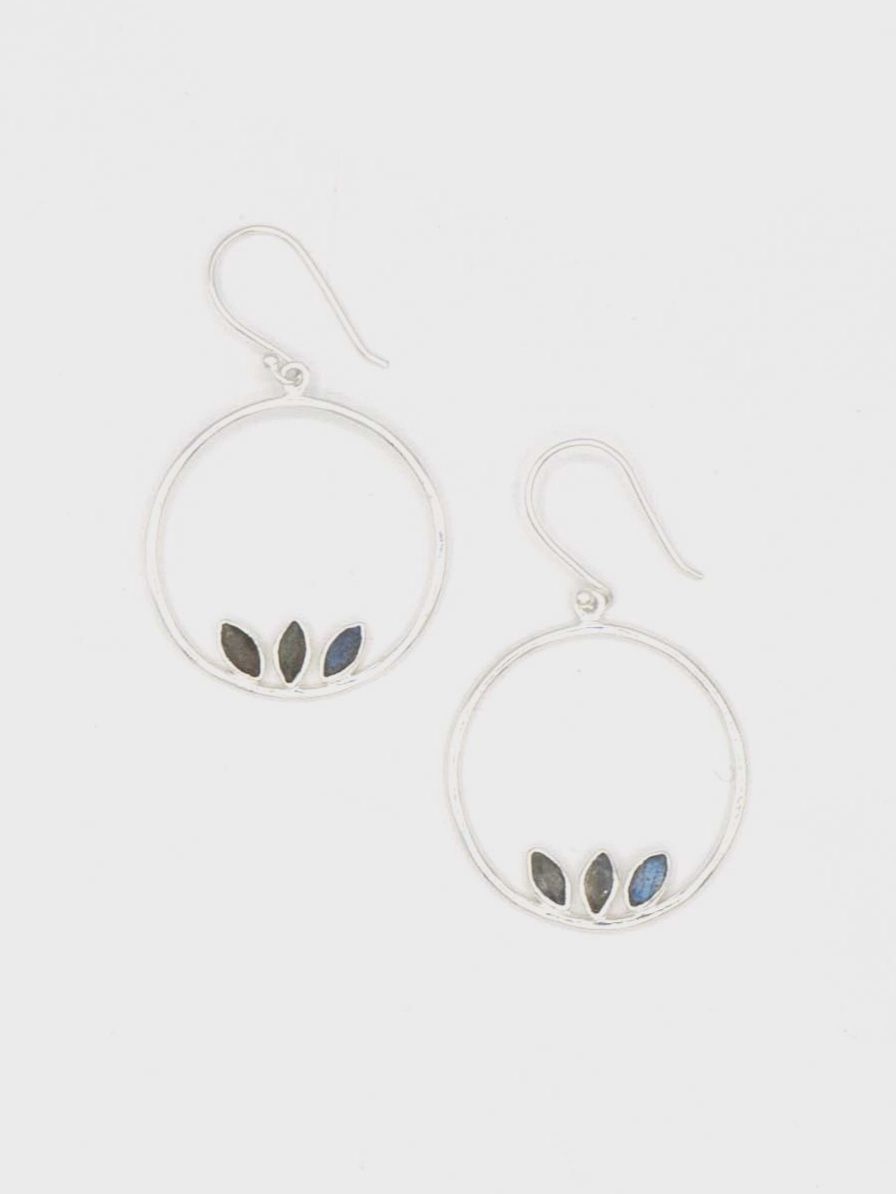 Petal Loop Earrings