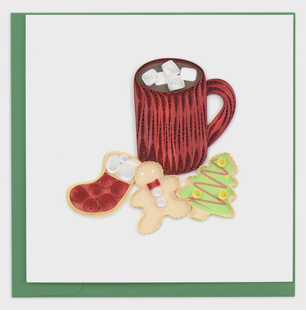 Christmas Cookies Quilling Card