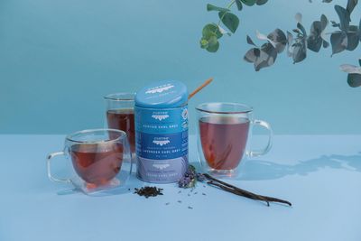 Earl Grey Tea Trio Tin &amp; Spoon -Loose-Leaf
