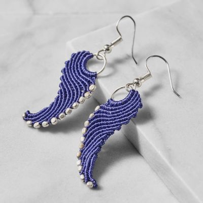 Take Flight Macrame Earrings