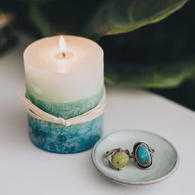 Sky Stone Ring - Peruvian Turquoise