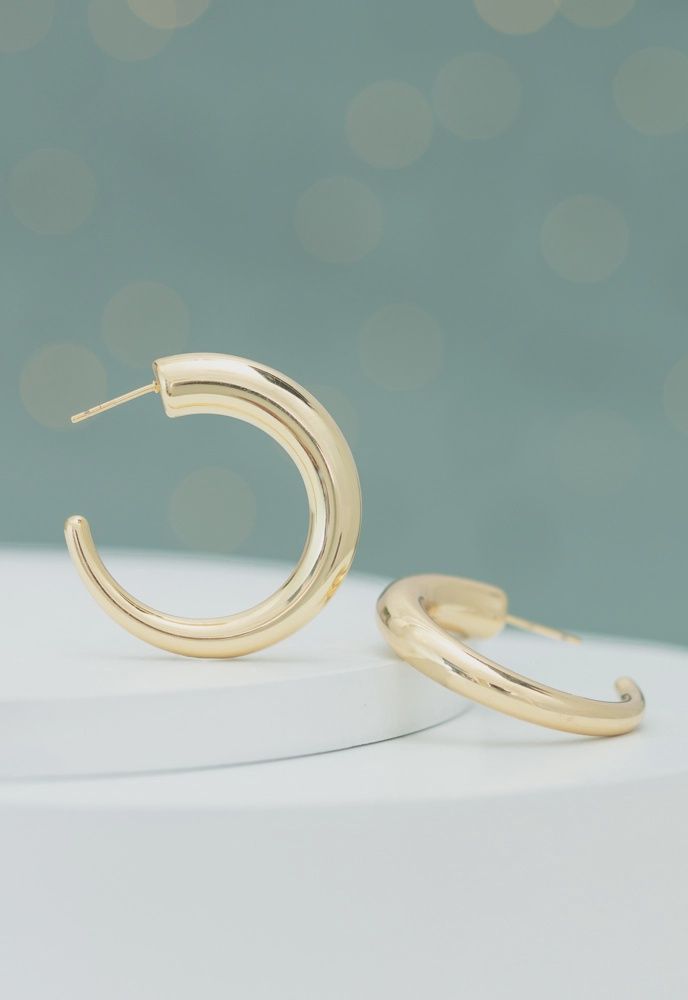 Golden Grace Hoops