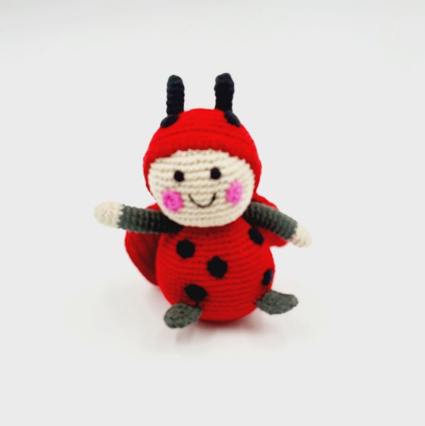 Red Ladybug Rattle