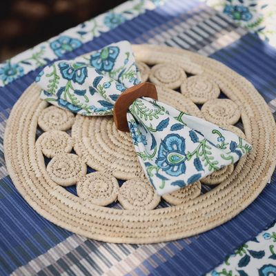Pleta Woven Date Palm Leaf Charger Placemat