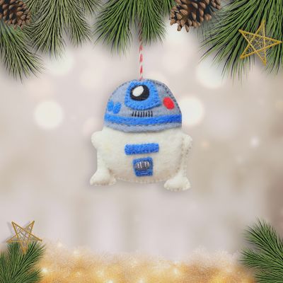 Circuit Scout Droid Felt Ornament