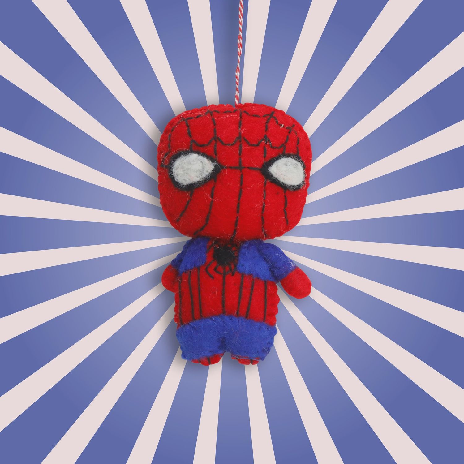 Wall Crawler Superhero Felt Ornament